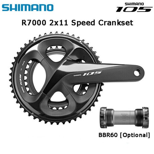 FC-R7000 50×34T 165mm Shimano FC-R700 50-34T Compact Crank 10-Speed Road 175mm+