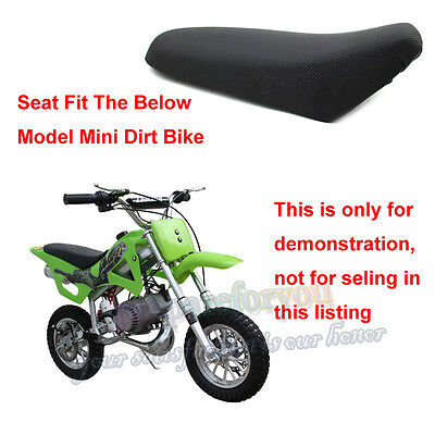 Seat For Chinese 47cc 49cc 2 Stroke Kids Mini Moto Cross Dirt Pocket Bike Ebay