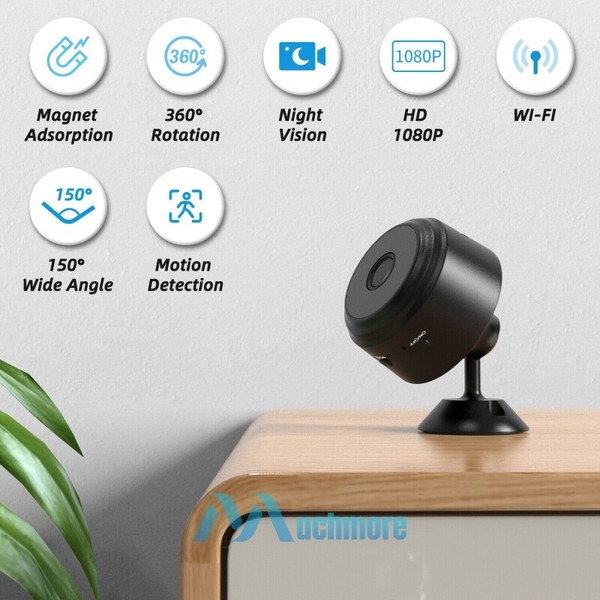 1080P WiFi Wireless IP Camera Mini Security Spy Hidden Cam with Audio Live Feed - Image 29