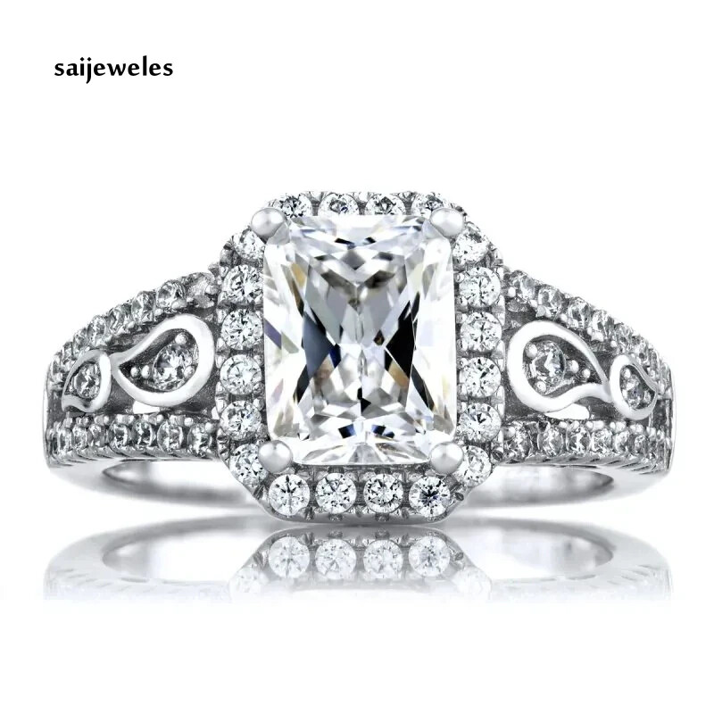 vintage-art-deco-ring-3ct-lab-created-radiant-cut-diamond-14k-white-gold-finish