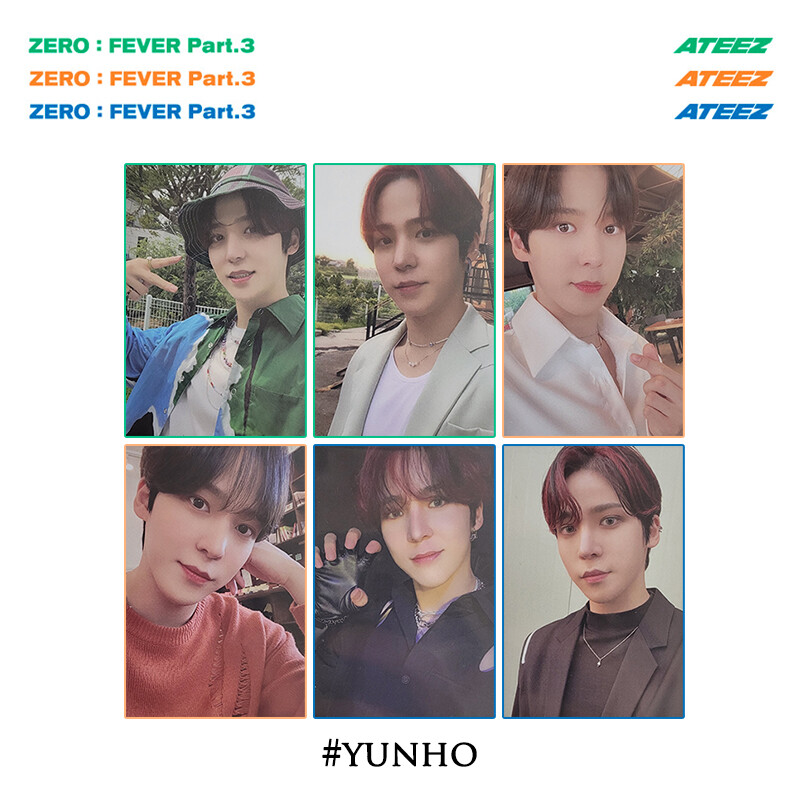 ATEEZ 7th Mini Album - ZERO FEVER Part.3 [YUNHO PHOTOCARD