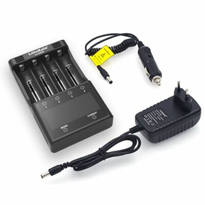 Smart Battery Charger Nimh Lii-500S LCD Touch Screen AA AAA Lithium Capacity EU