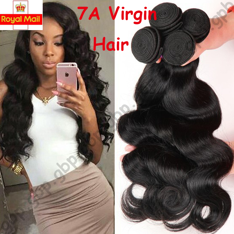 Brazilian Real Virgin Remy Human Hair Extensions Wefts 7a Grade