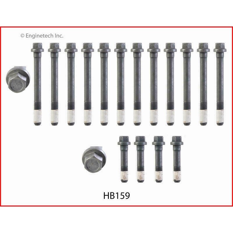 Enginetech Chevy 396 402 454 502 Head Bolt Set Complete Set