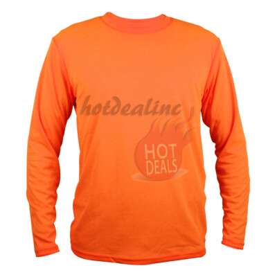 Work Safety Vest Hi-Vis High Visibility Reflective Stripe T-Shirt/Long Sleeve