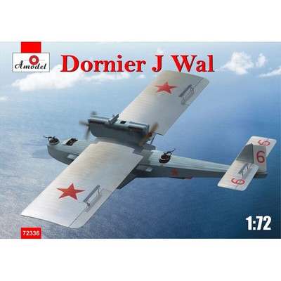 Amodel 72336 Plastic model airplane kit Scale 1:72 Dornier J Wal - modelling kit