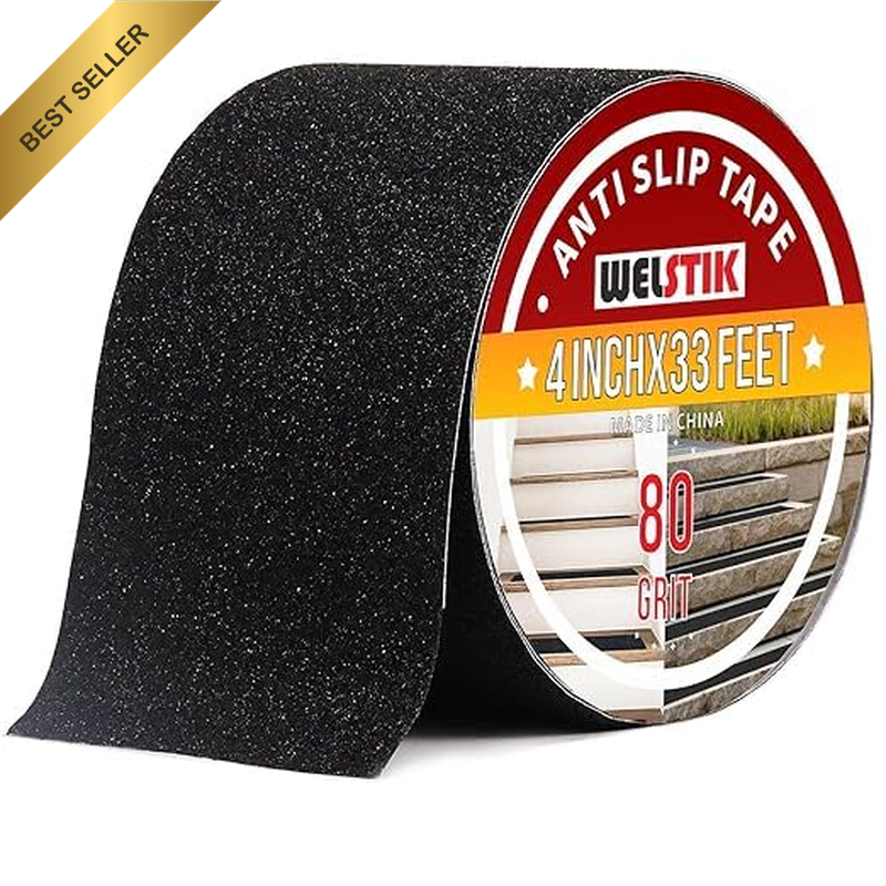Heavy Duty anti Sliptraction Tape,Grip Tape Grit Non Slip for Stairs,Outdoor/Ind