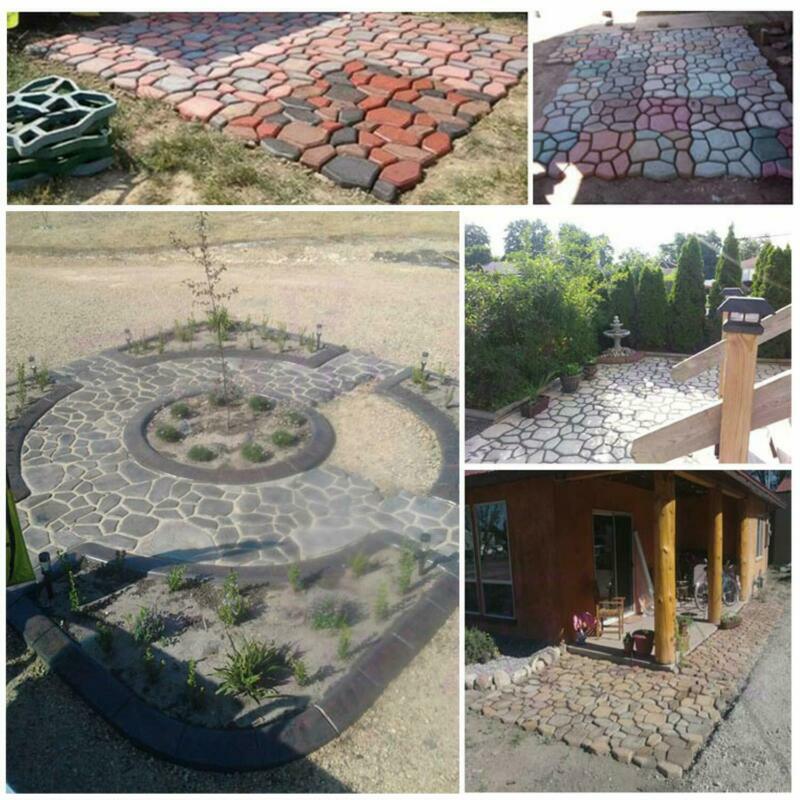 18 Pflastersteine Betonpflaster Betonform Garten Gehweg Pflastermacher