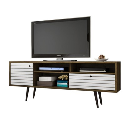 For Tvs Up To 65" In Brown/white