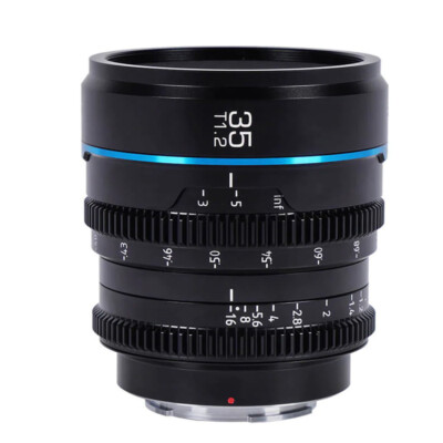 SIRUI Night Walker 16mm 24mm 35mm 55mm 75mm T1.2 S35 Wide Angle Cine Lens