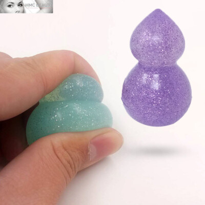 Random Best Gourd Silisponge Silicone Puff Makeup Sponge Foundation BB