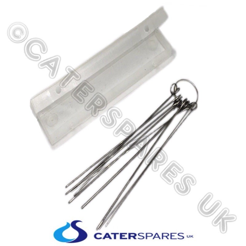 GAS JET INJECTOR NOZZLE CLEANER TOOL SET FOR BLOCKED JETS PILOTS