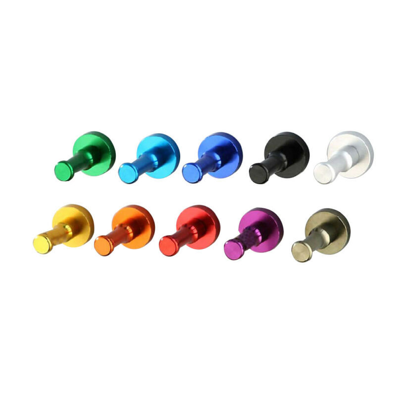 10x Mehrzweckhaken Bunte Kleiderhaken Garderobenhaken Wandhaken