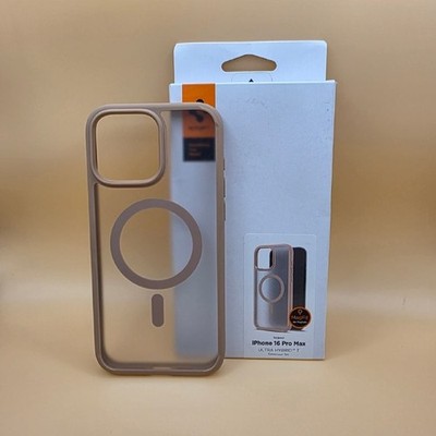 Spigen iPhone 16 Pro Max Case MagSafe Cam-Control Frost Rose Titanium ACS09069