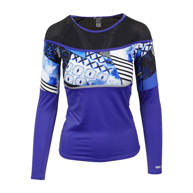 

ROXY ЖЕНСКИЙ РАШГАРД С ДЛИННЫМИ РУКАВАМИ, СИНИЙ, Multicolor