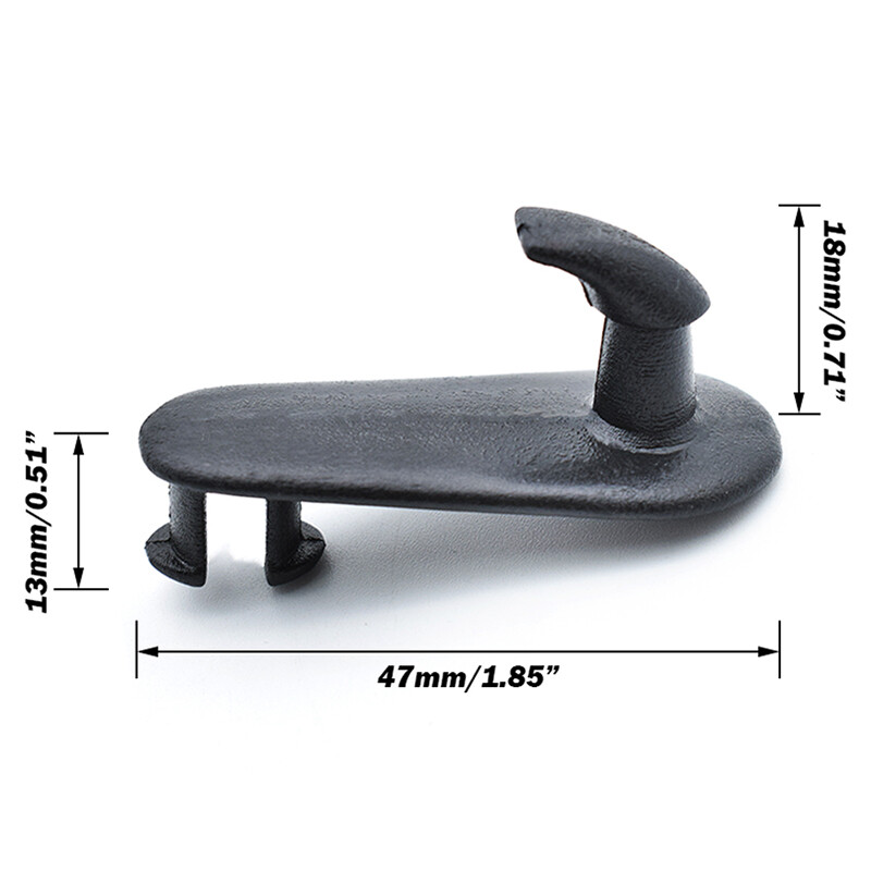 XUKEY For Nissan Floor Mat Clips Holders Hook Retention Hold Down Retainer 10x