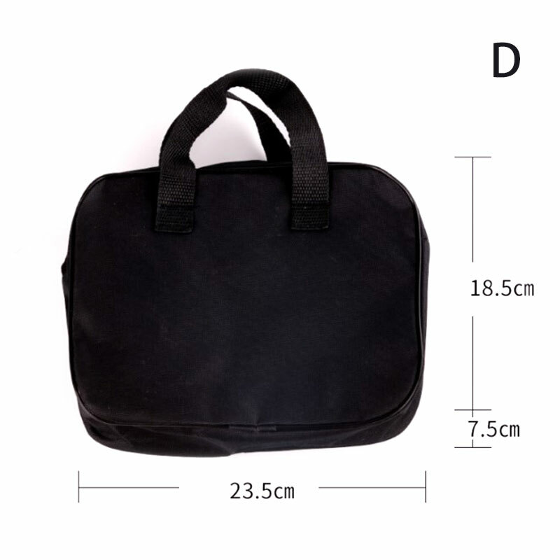 Black Organizer Bag Storage Handbag Car Air Compressor Pump Automotive Tool CaJQ