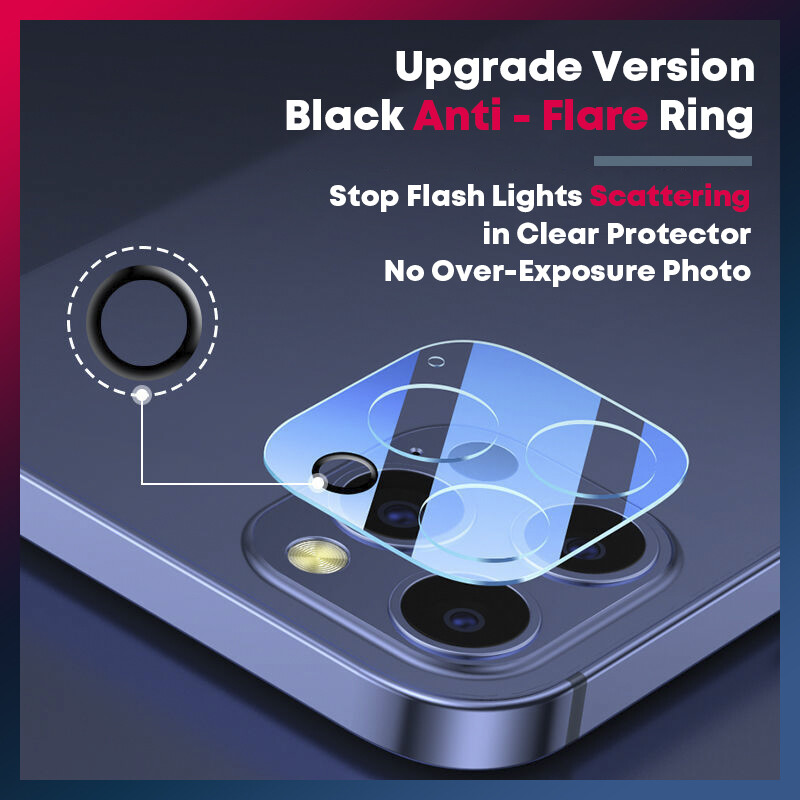 Camera Lens Tempered Glass Protector For Apple iPhone 14 13 12 11 Pro Max Mini