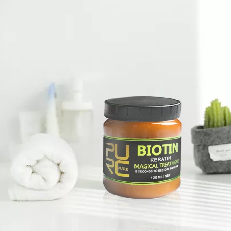 BIOTIN Magical Hair Treatment Mask Tonic Keratin Hair 5 Sec Repairs Damage 