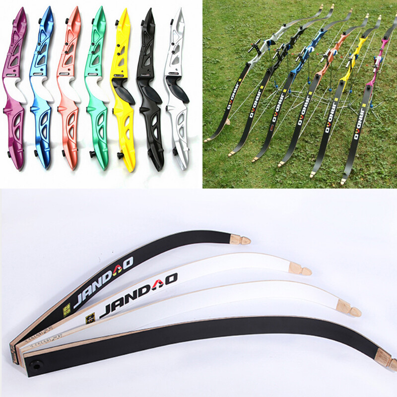 Archery Takedown Recurve Bow Limbs Bow Riser Handle Target Practice Shooting