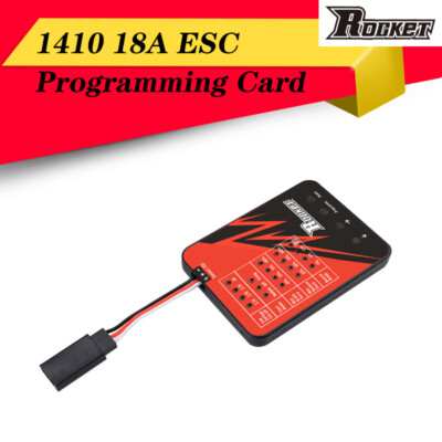 Rocket LED Programming Card for MINI 1410 18A ESC Speed Controller Mini Car