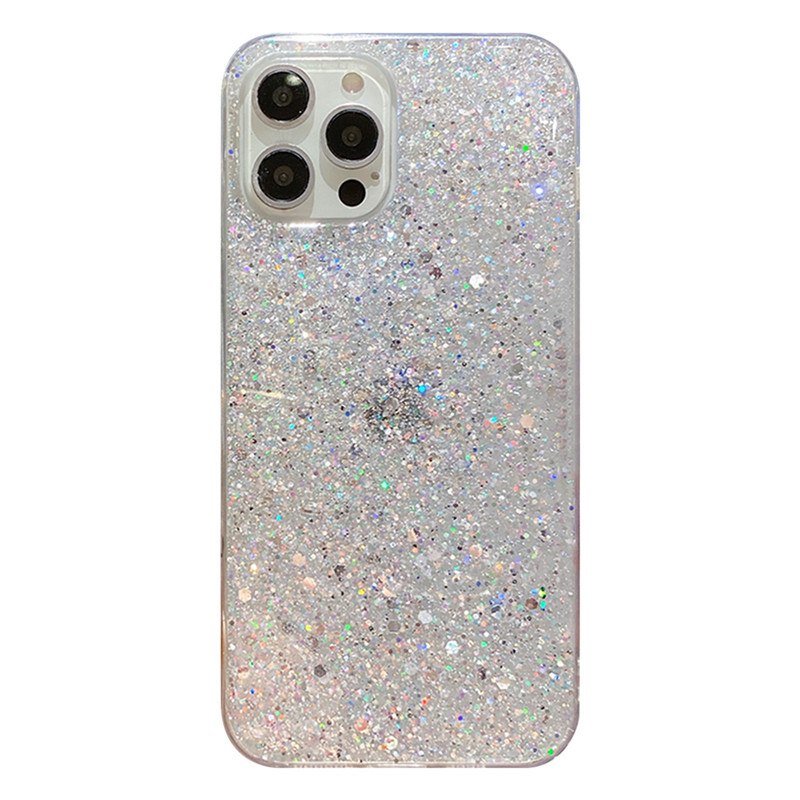 Glitter Case For iPhone 6 6S 7 8 Plus 11 12 13 14 Pro X XR XS Max Soft TPU Cover