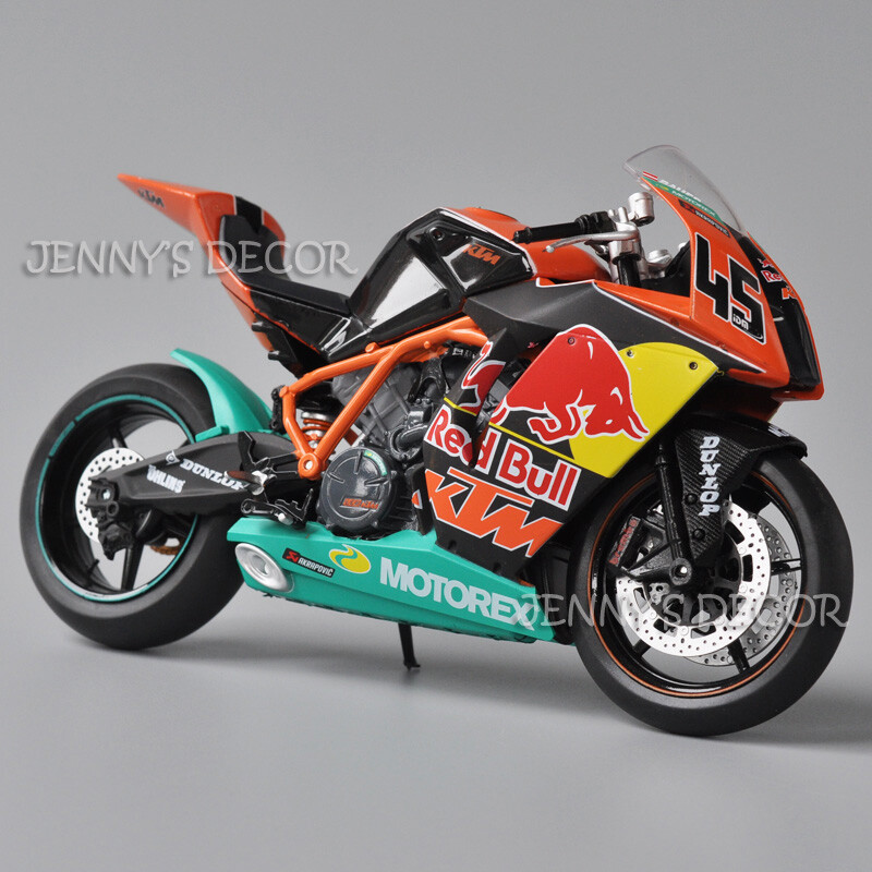 アオシマ 1/12 KTM 1190 RC8R KTM RC8 1190 Diecast Model Motorcycle | Unboxing & Review