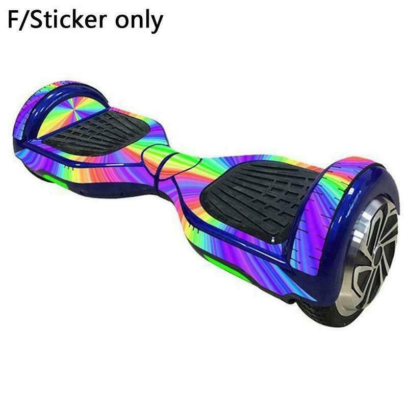 Cover Self-Balancing Scooter Hover Board Sticker Decals pcs 1 pvc Stickers new