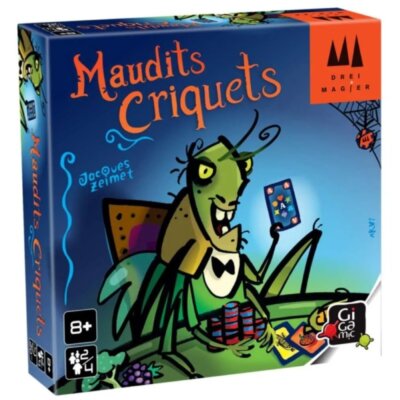 Maudits Criquets - Jeu de Société - Drei Magier