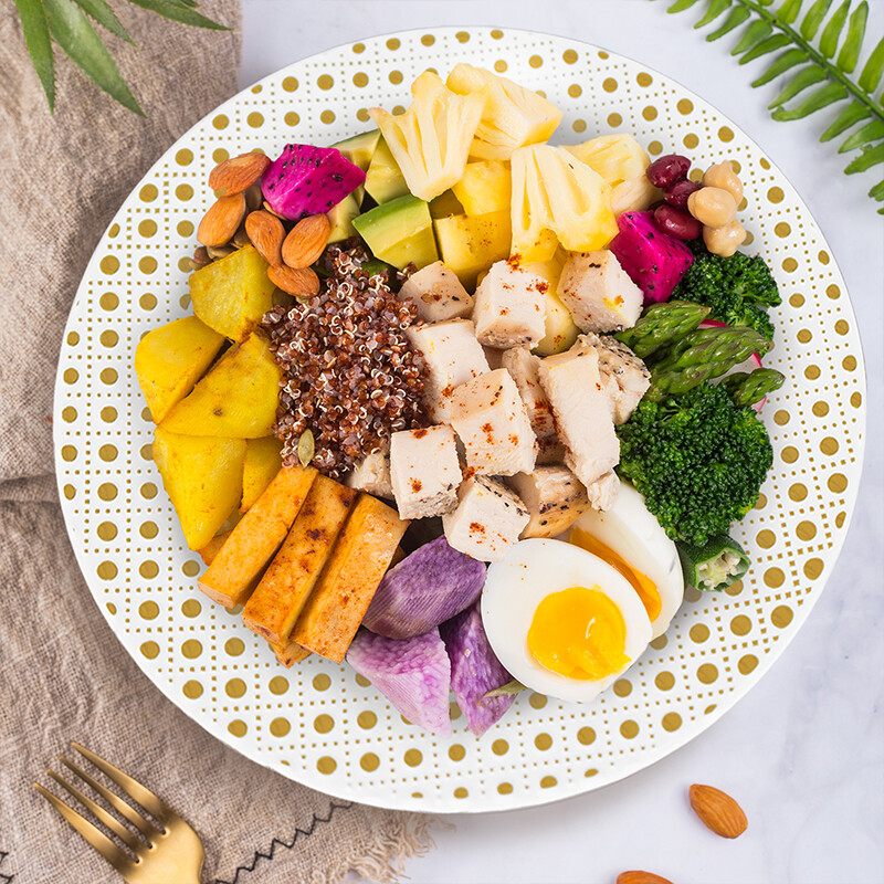 Disposable Plastic Plates Heavy Duty Dinner Plates with Gold/Silver Rim BPA Free