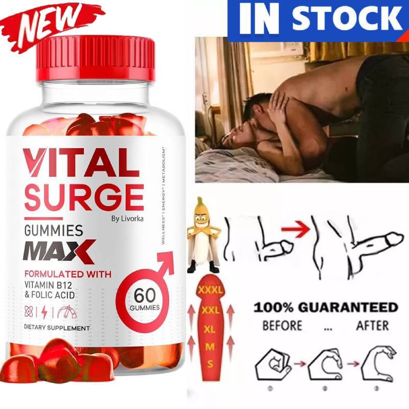 Vital- Surge Male Gummies, Vital Surge Testo Support Gummys Performance-In Stâ