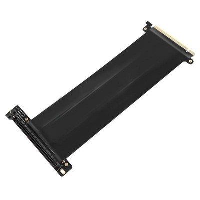 Full Speed GPU Vertical with antijam PCIE x16 Extender Risers Cable