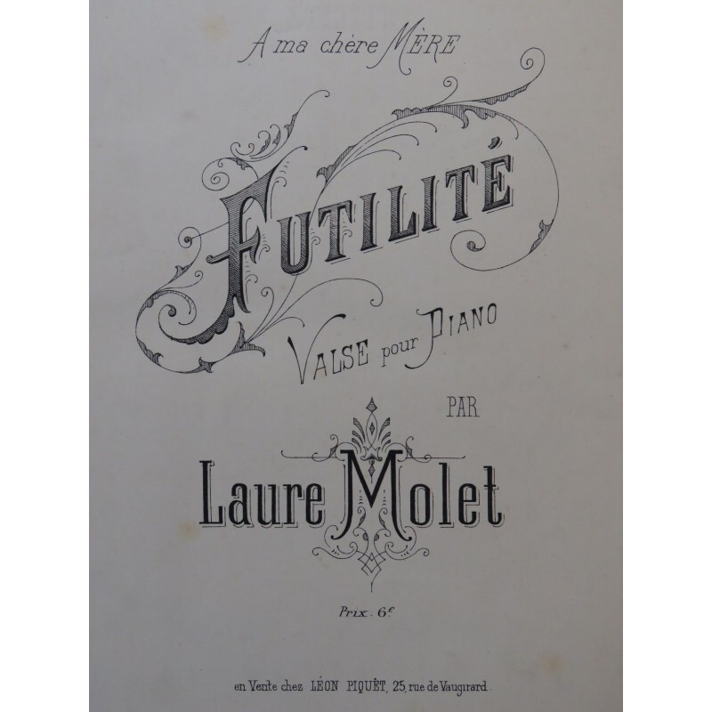 Molet Laure FutilitÃ© Piano