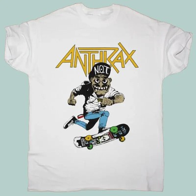 Anthrax Mosh It Up Short Sleeve White T-shirt