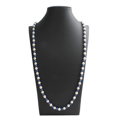 Other Brand Collier en perles baroques et lapis-lazuli avec fermoir en 76605367