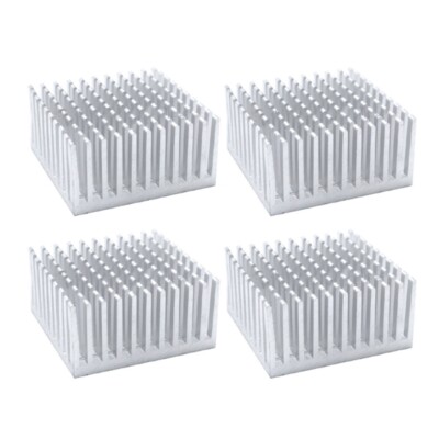4pcs Heatsink Kit 40x40x20mm Aluminum Heat Sink Cooler for Cooling