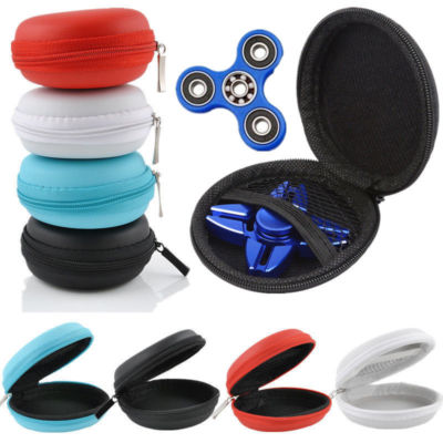 Fidget Hand Spinner Triangle Finger Toy For Focus ADHD Autism Bag Coin Box Case