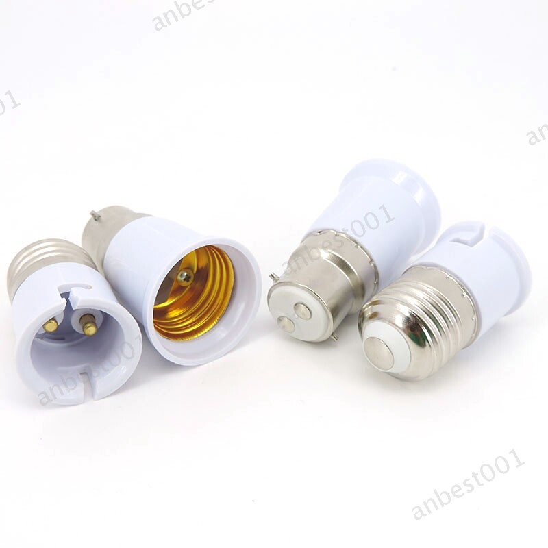 B22 to Screw E27 led Lamp base Socket Converter Light Bulb Adaptor Holder