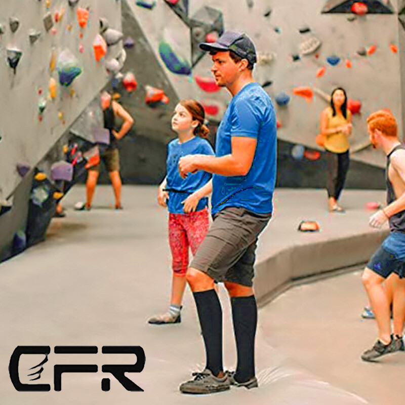 Copper Zipper Compression Socks Support Graduated Stockings Men Women 20-30mmHg