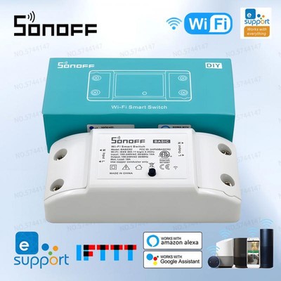 SONOFF Outlets BasicR2 Wifi Breaker Switch Smart Wireless Remote Controller DIY