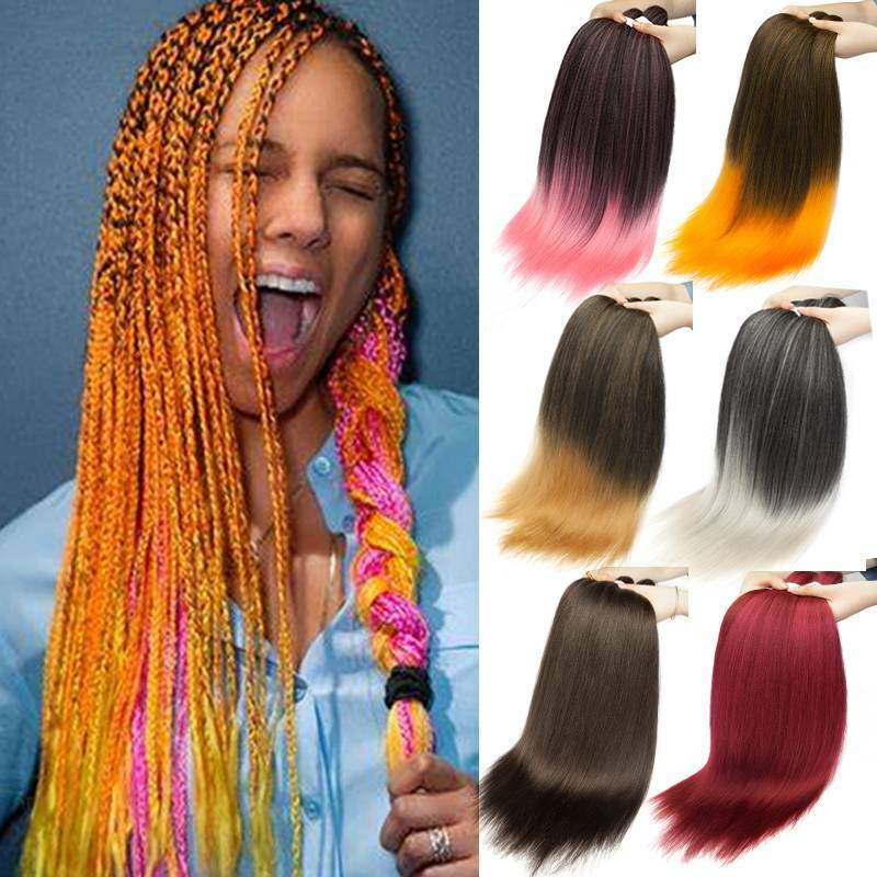 Afro Pre Stretched Kanekalon Braiding Hair Extensions 26 Box