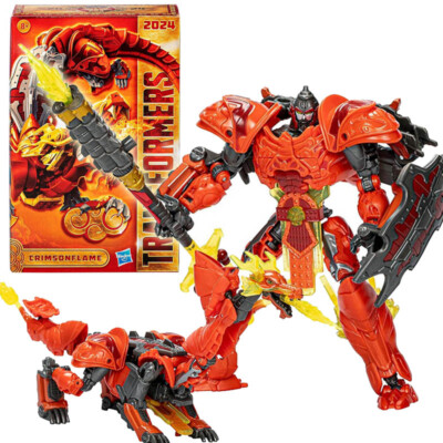 Transformers Crimsonflame 2024 Lunar New Year of Dragon Figure Hasbro Official