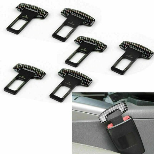 6 x Gurtalarm Stopper Anschnallgurt Gurtschlossadapter Schnalle Buckle Universal