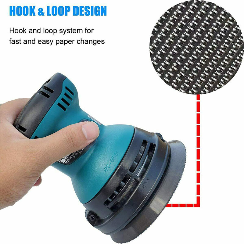 New MT922 5" Hook and Loop Sander Pad Polishing Pad Replace for Makita BO5041 '