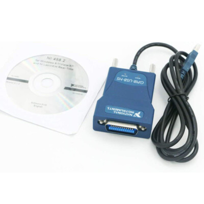 National Instruments NI GPIB-USB-HS Interface Adapter IEEE 488 Controller