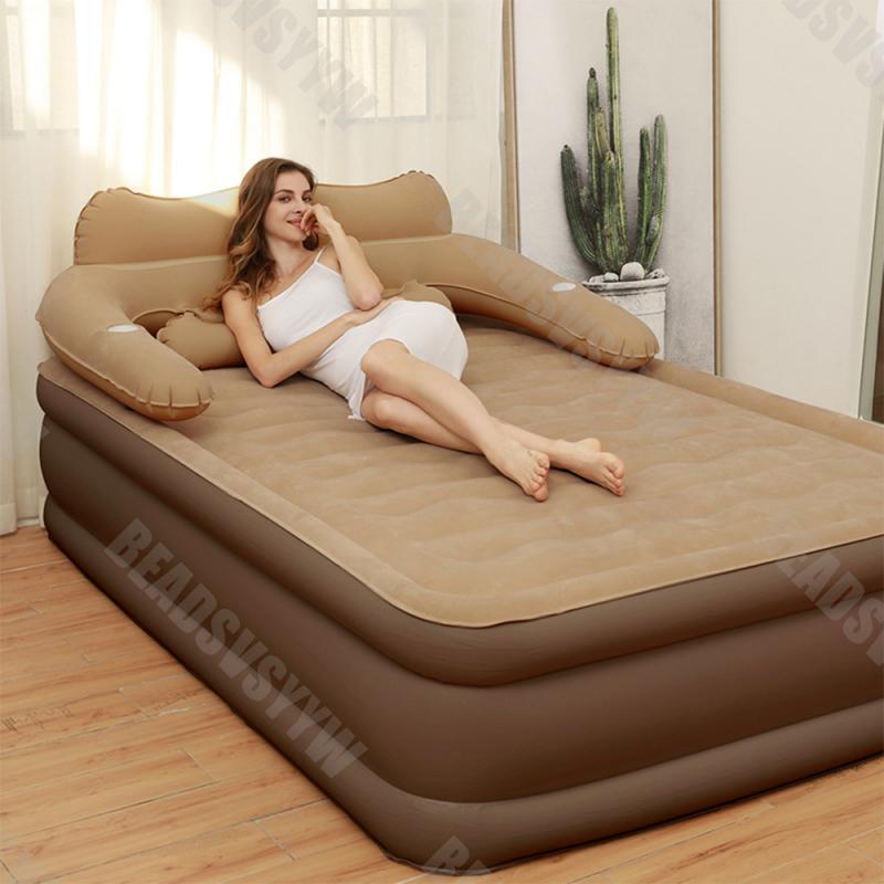 King Size Air Mattress Sofa Bed for Outdoor Camping Portable