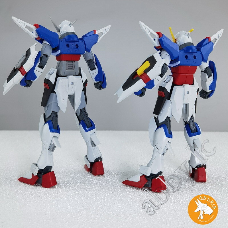 for HG 1/144 Destiny Anubis Heighten Waist V-Fin Rifle Spec