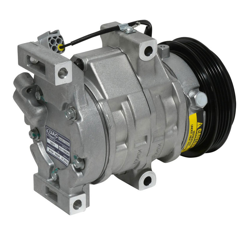 New A/C Compressor for 00-05 Toyota Echo 04-05 Yaris - L4 1.3L/1.5L - Picture 3 of 7