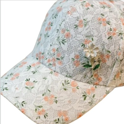 Lace Pattern Baseball Caps Spring Travel Gathering Adult Beach Getaways Hat