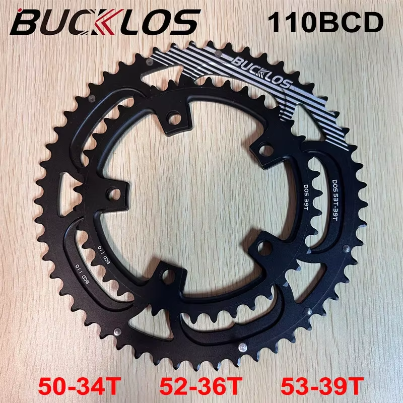 110 BCD Chainring 34T 36T 39T 50T 52T 53T Narrow Wide Star Road Bike Crown 5 Bol